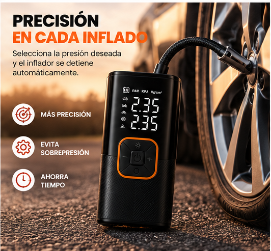 Tire Inflator Portable Air Compressor With150 PSI Memory Function