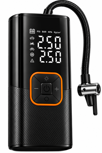 Tire Inflator Portable Air Compressor With150 PSI Memory Function